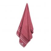 Toalha de Rosto Karsten Lumina Fio Penteado - Rosa Málaga/Roxo