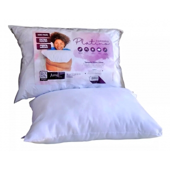 Travesseiro Platino Percal 400 Fios Juma