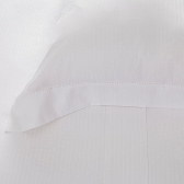 Jogo de Cama Casal Buddemeyer Damask Square Cetim 300 fios - Branco