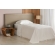 Colcha Solteiro Buddemeyer In Design com Franja - Bege - 1436