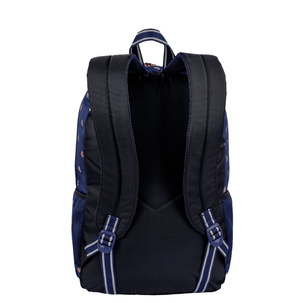 Mochila Grande Sestini 2 Compartimento Capricho Wishes - Azul