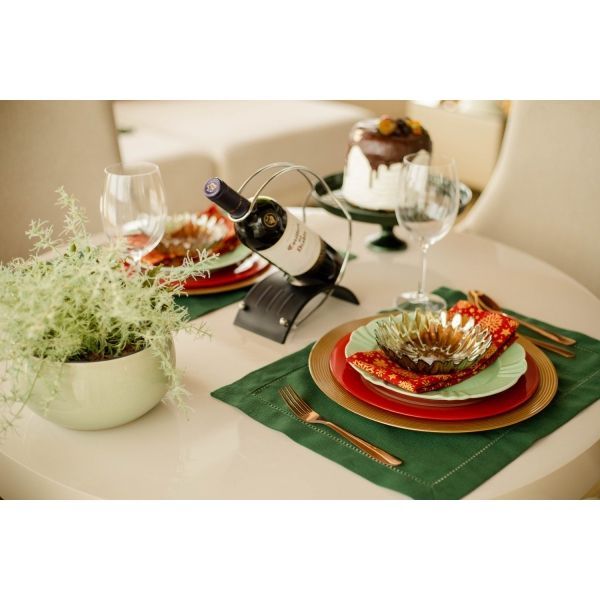 Suporte para Garrafa de Vinho Dynasty 27110 Preto