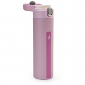 Squeeze Térmico H2O Aço Inox 500ml Termopro - Rosa