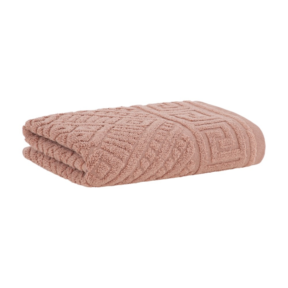Toalha de Rosto Buddemeyer Olimpo Jacquard Extra Soft 100% Algodão - Salmão 1385