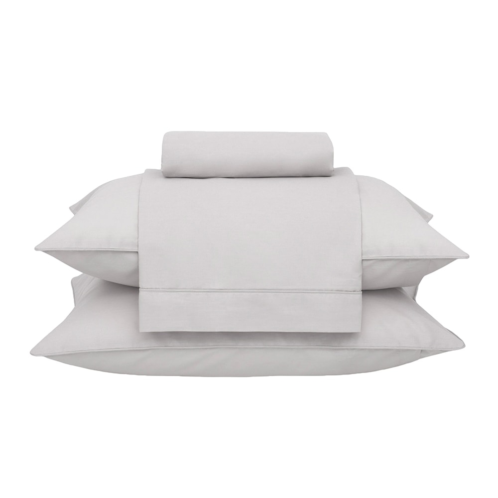 Jogo de Cama Queen Buddemeyer Basic Percalle 180 Fios - Bege 019