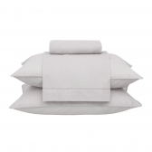 Jogo de Cama Queen Buddemeyer Basic Percalle 180 Fios - Bege 019