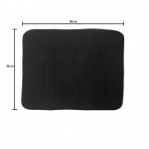 ESCORREDOR DE LOUÇA BUETTNER STRIPES - PRETO
