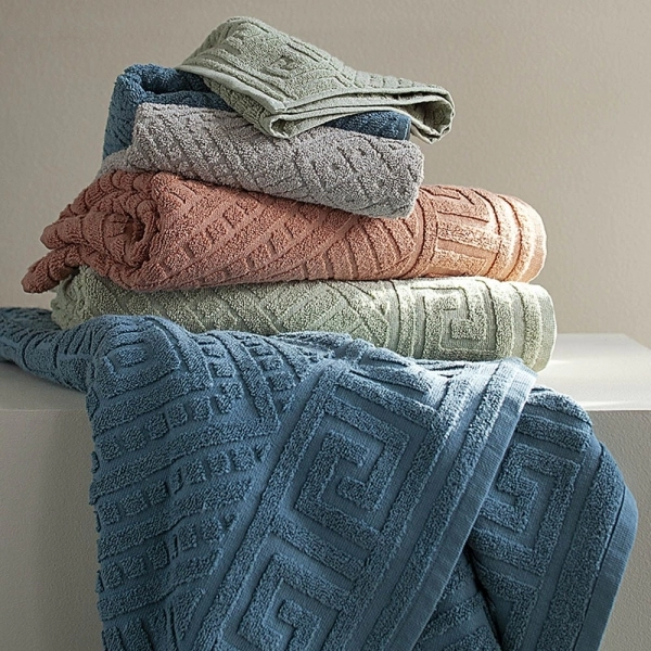 Toalha de Rosto Buddemeyer Olimpo Jacquard Extra Soft 100% Algodão - Azul 1495