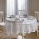 Toalha de Mesa de Renda Lepper Home Pérsia 1,80 m Ø