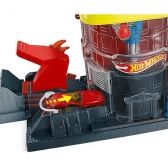 Conjunto Hot Wheels City Super Quartel Dos Bombeiros Mattel