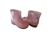 Galocha Infantil com Gliter Rosa Luelua