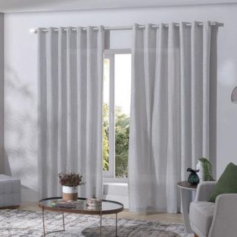 Cortina Bella Janela 3,00 m x 1,70 m Duo Mônaco