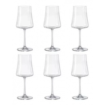Jogo de 6 Taças p/ Água 560ml Xtra Bohemia Crystal