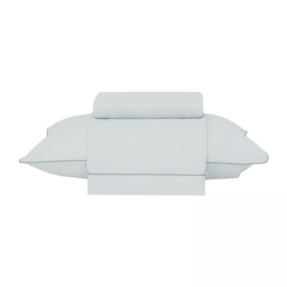 Jogo de Cama Solteiro Buddemeyer Basic Percalle 180 fios - Verde 021