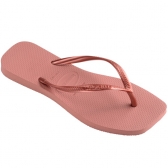 Chinelo Feminino Havaianas Slim Square - Rosa Crocus