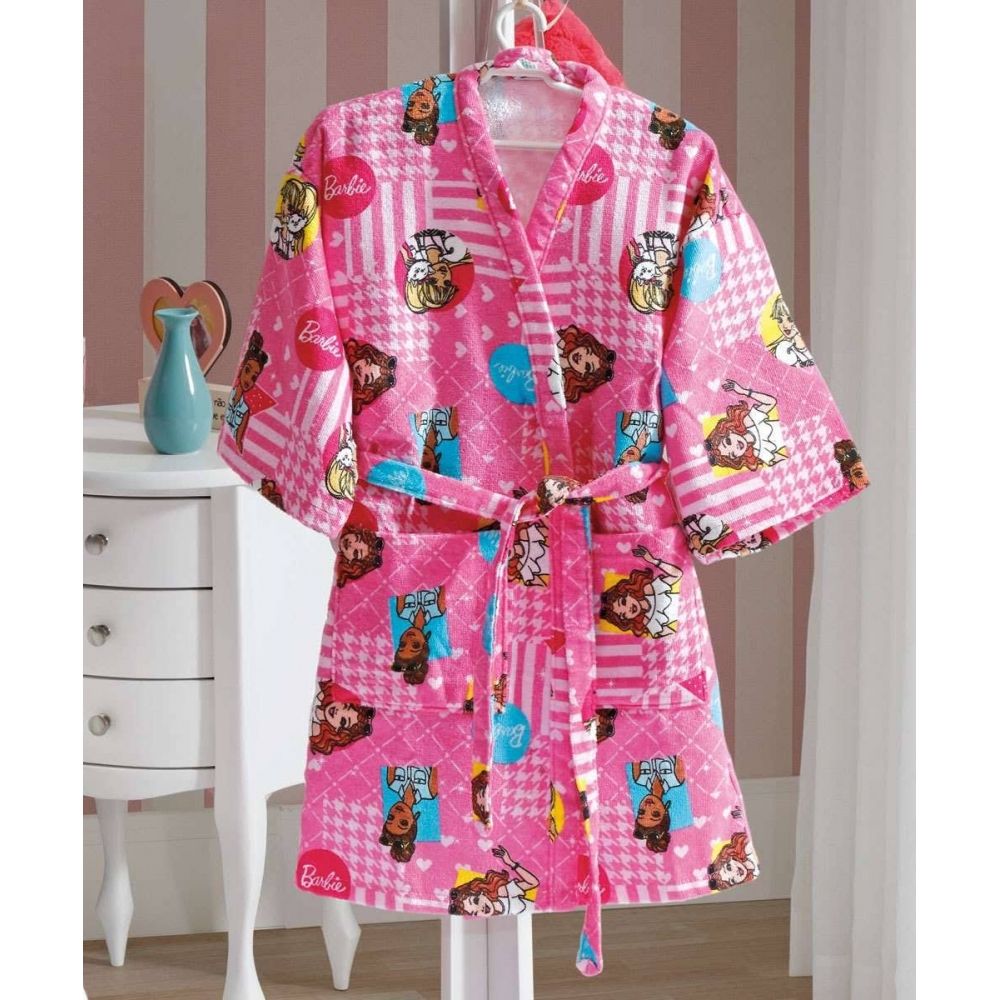 Roupão Infantil Dohler Barbie