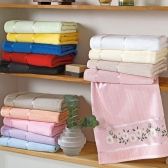 Toalha para Bordar Lavabo Valour Dohler Bella Sem Estampa - Vermelho