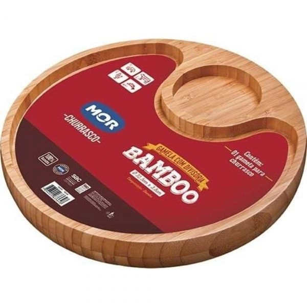 Gamela com Divisória Bamboo Mor