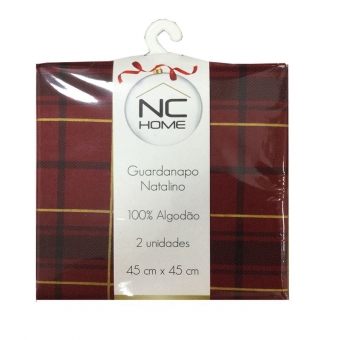 Kit Guardanapo Natalino 2 peças NC Home