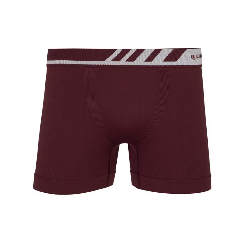 Cueca Lupo Boxer Microfibra Sem Costura - Vinho 5940