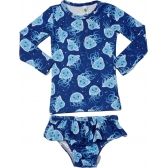 Conjunto Infantil de Praia Proteção UV Tube Kids - Água Viva