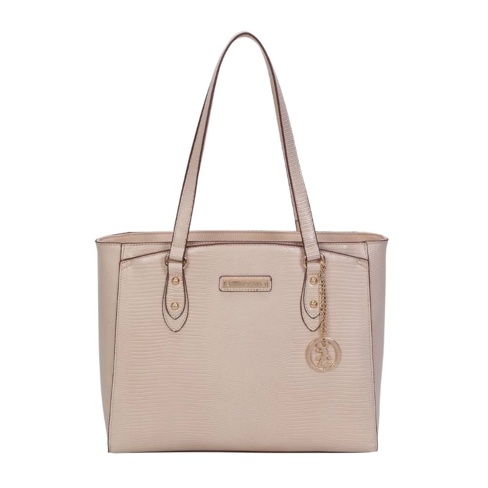 Bolsa Tote Grande Fellipe Krein Aw22 Lesar - Nude