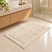 Tapete p/ Casa 48 x 80cm Allure Buddemeyer 100% Algodão - Bege 1084