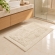 Tapete p/ Casa 48 x 80cm Allure Buddemeyer 100% Algodão - Bege 1084