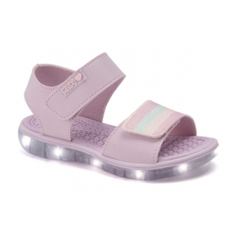 Sandália Papete Led Infantil Menina Klin