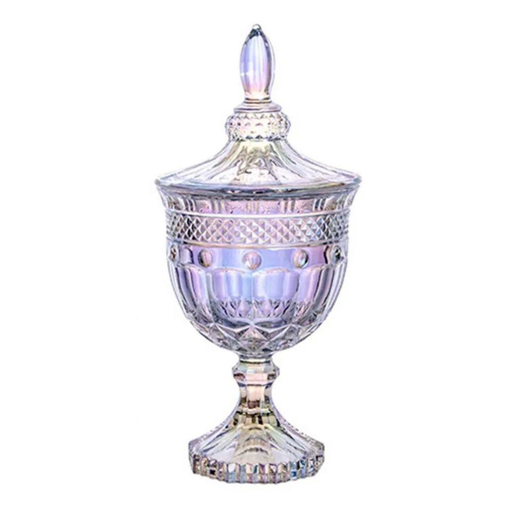 Potiche Clássica com Pé em Cristal Ø11 L´hermitage