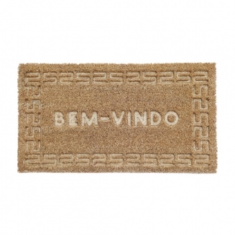 Capacho de Porta Fibra de Coco Uzoo 66 cm x 33 cm