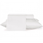 Jogo de Cama Solteiro 3 peças Teka Diamante 150 Fios - Branco 012