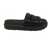 Sandália Feminina Flats Vizzano Malha Cirre - Preto