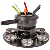 Conjunto para Fondue 17 Peças Brinox com Base Giratória