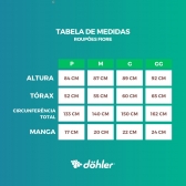 Roupão Adulto Com Manga Dohler Velour Fiori Estampado 100% Algodão - Fiore
