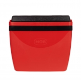 Caixa Térmica Cooler 34 Litros Mor - Vermelho Tampa Preta