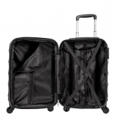Mala de Viagem Média Sestini Waves com Rodas 360° - Preto