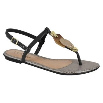 Sandália Rasteira Feminina Cestary Beira Rio
