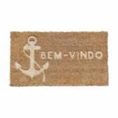 Capacho de Porta Fibra de Coco Uzoo 66 cm x 33 cm - Âncora