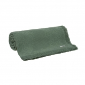 Colcha King Buddemeyer Medalhão com Franja - Verde 1124