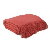 Manta Para Decoração Marrocos Dohler 1,50m x 2,10m - VERMELHO