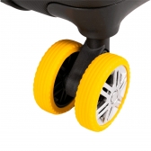 Kit 8 Capas Pretotoras de Rodas em Silicone Sestini - Amarelo