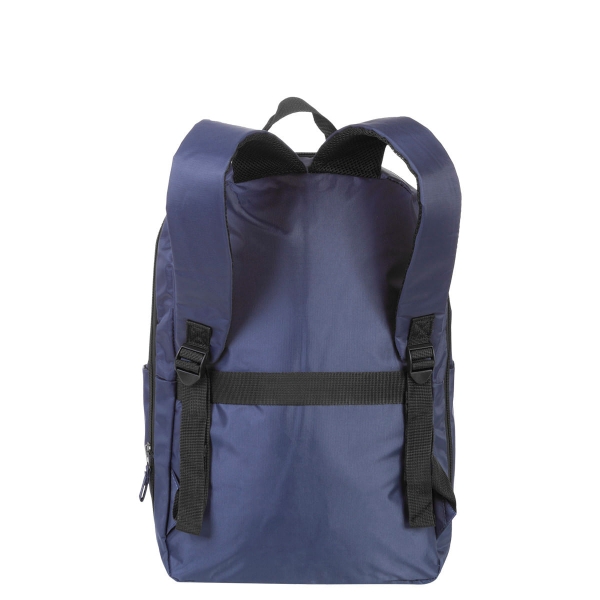 Mochila Grande Sestini 2 Compartimentos Expansível New Next - Azul