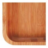 Gamela Retangular Bamboo 30cm x 45cm Mor