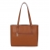 Bolsa Tote Grande Fellipe Krein Aw22 Saffiano - Caramelo