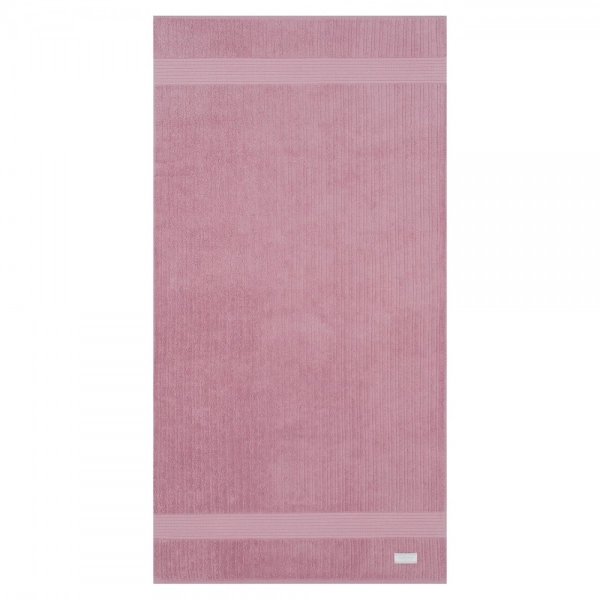 Toalha de Rosto Buddemeyer Fio Penteado Canelado - Rosa 1371