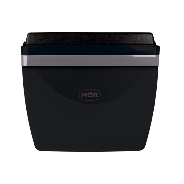 Caixa Térmica Cooler 34 Litros Mor - Preta com Cinza