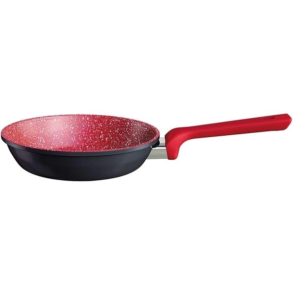 Frigideira com Alumínio Antiaderente Euro Home Color Stone - Volcano