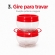 Kit 2 Potes Organizadores Gire E Trave 155ml Porta Temperos