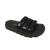 Sandália Feminina Flats Vizzano Malha Cirre - Preto